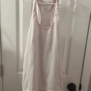 lululemonPink Striped Women's Tank Top